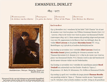 Tablet Screenshot of emmanuel-durlet.be